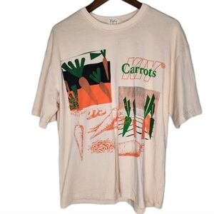 ByKiy Kiy x Carrots Tee in Ivory Size L